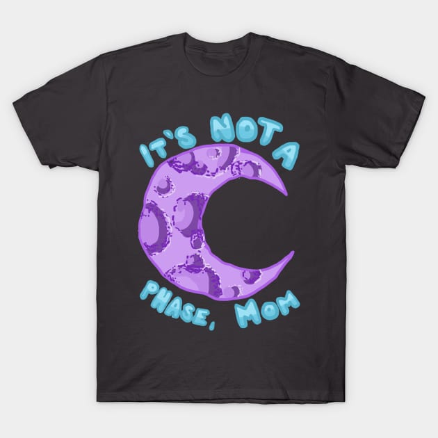 Moon Phase T-Shirt by KaiHodge